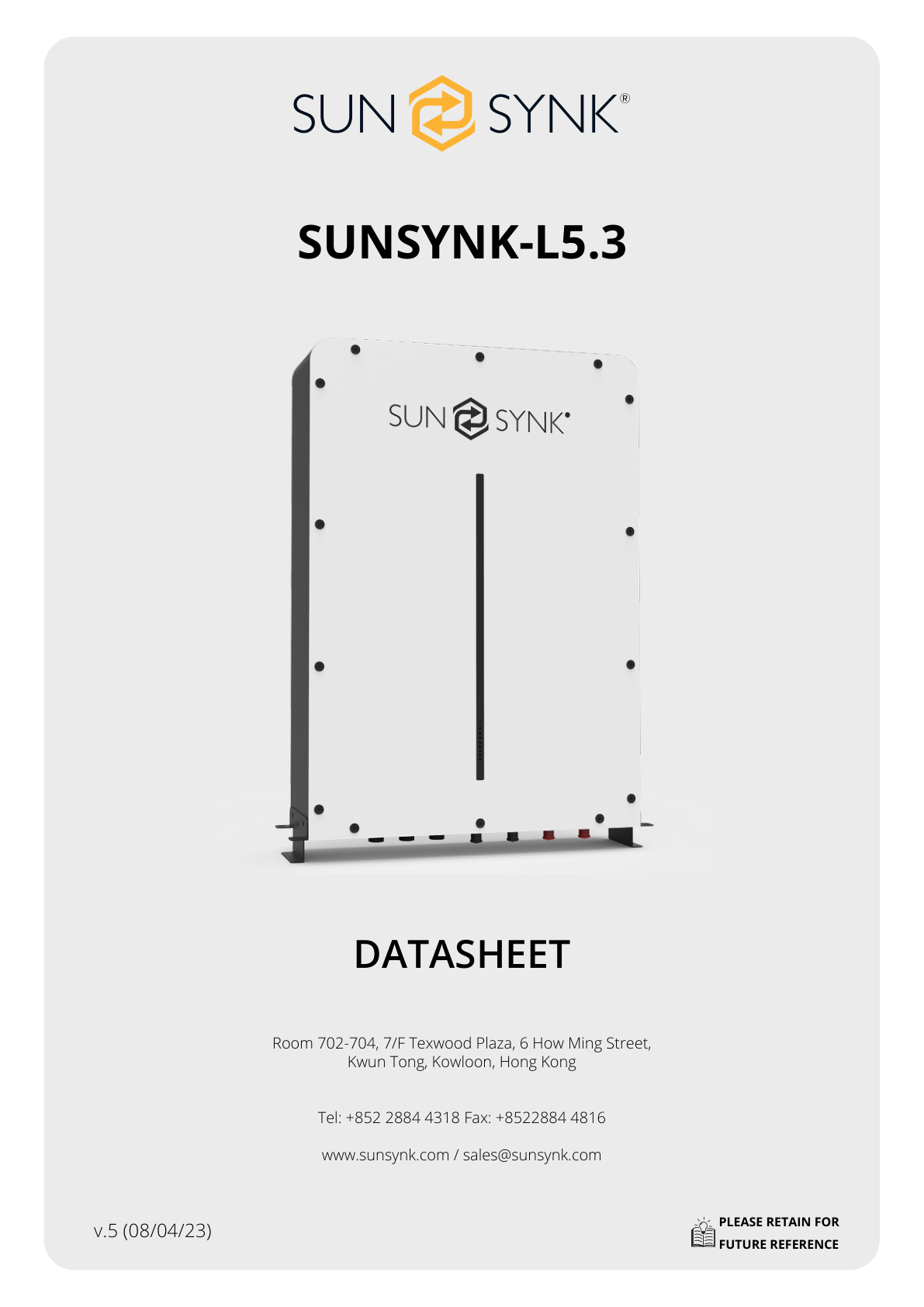 Sunsynk L5.32