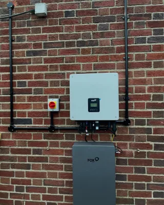 Project or installation image showcasing work completed by Helios Electrical and Solar Limited including renewable energy or electrical services.