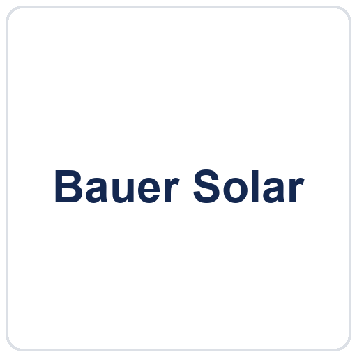 Bauer Solar logo