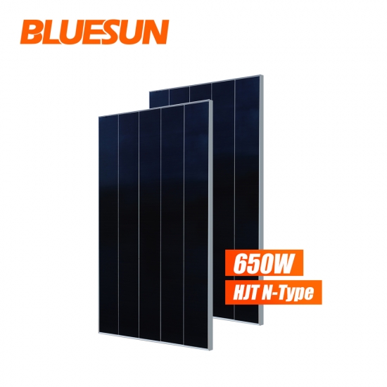 Bluesun HJT N-Type Solar Panel 650W image