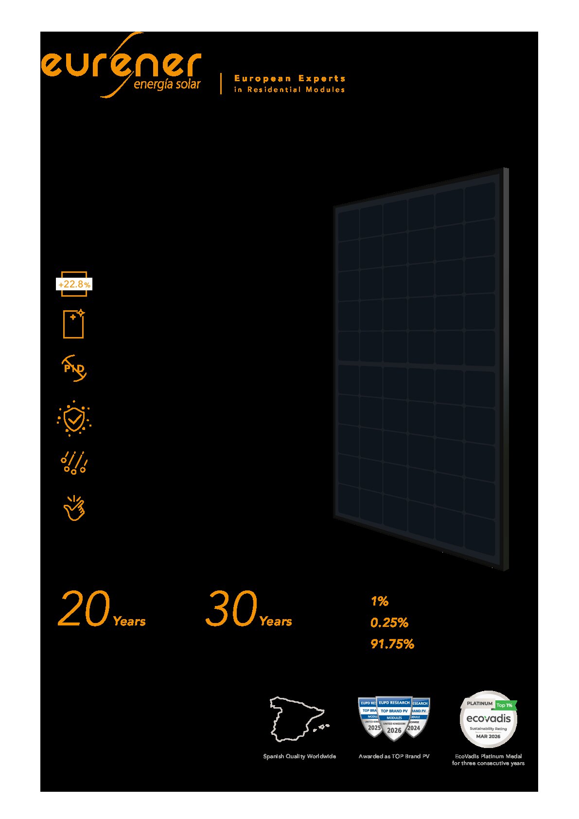 Eurener MEPV ULTRA 400-410 W