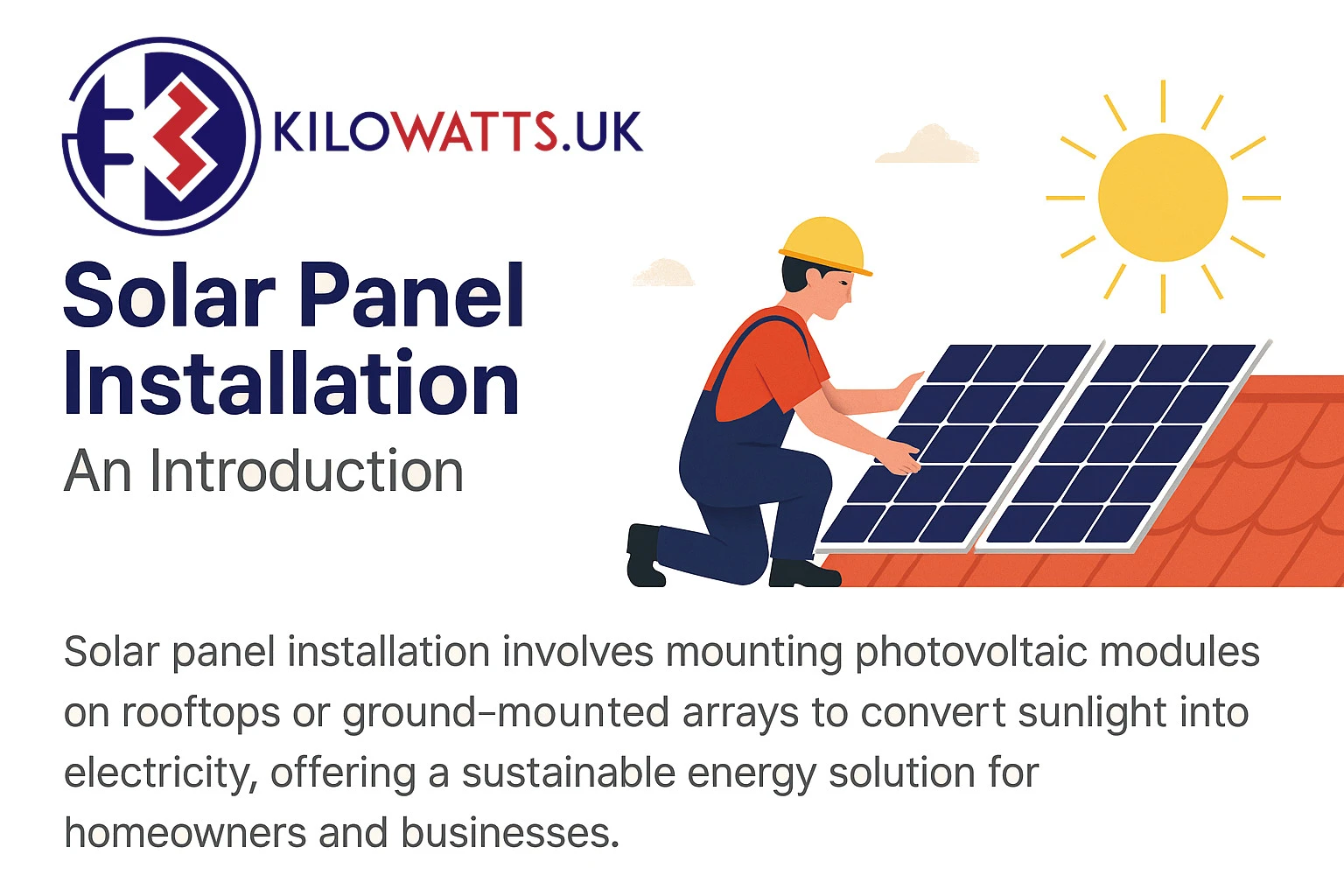 Solar panel installation involves mounting photovoltaic modules on rooftops or ground-mounted arrays to convert sunlight into electricity, offering a sustainable energy solution for homeowners and businesses.
