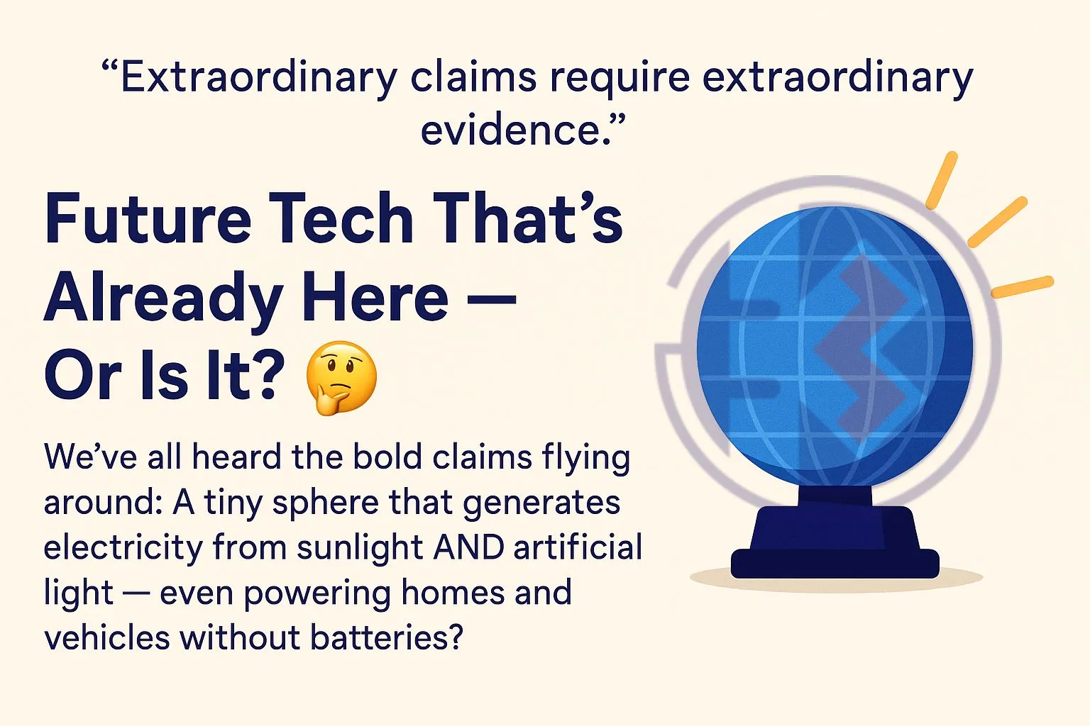 Kilowatts UK dives into the Wavja Photon Energy System’s bold claims of battery-free power generation from sunlight and artificial light, indoors and out, separating hype from reality.