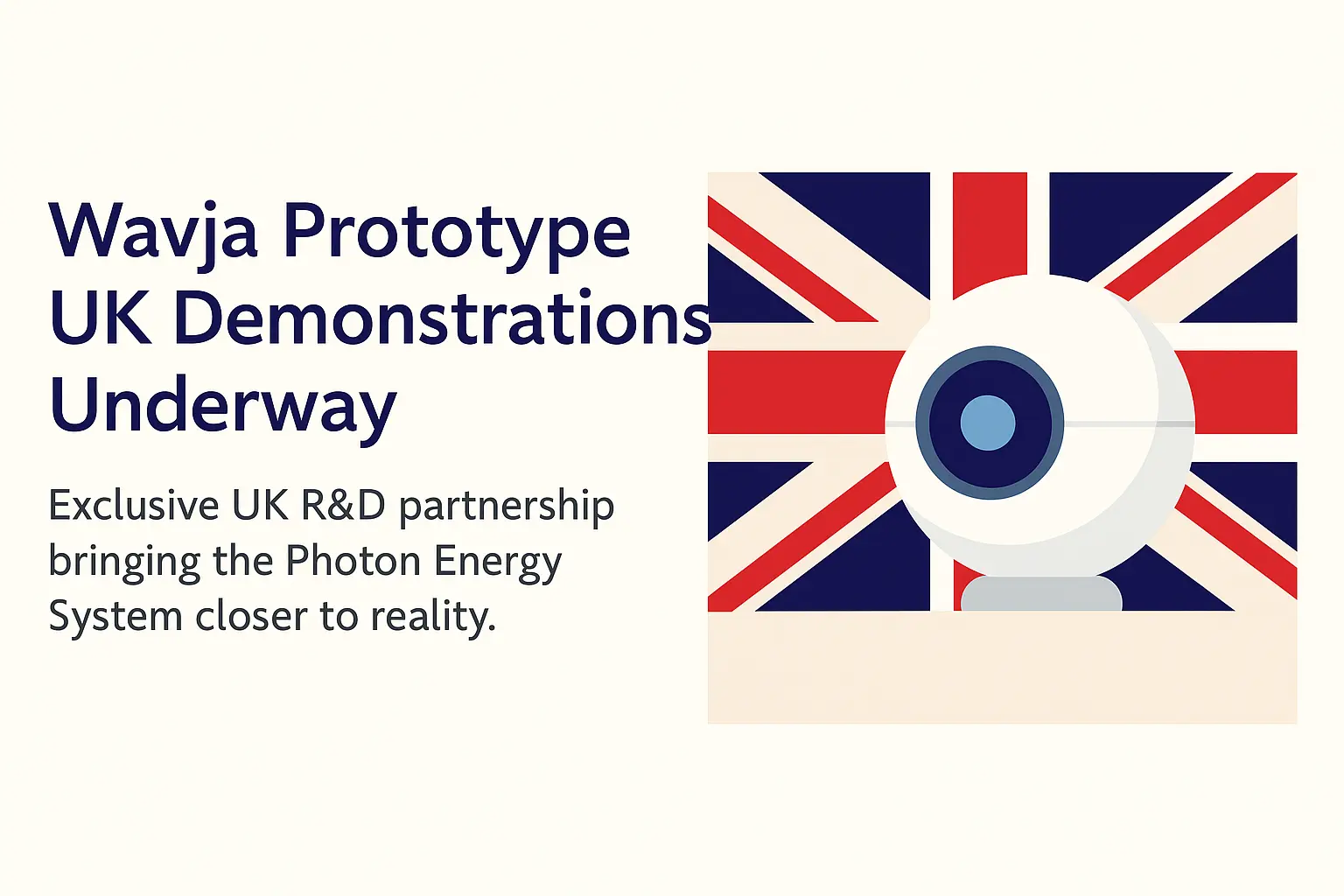 Kilowatts.uk announces the development of a Wavja prototype tailored for UK demonstrations, aiming to showcase advanced light-harvesting technology to businesses, installers, and industry stakeholders nationwide.