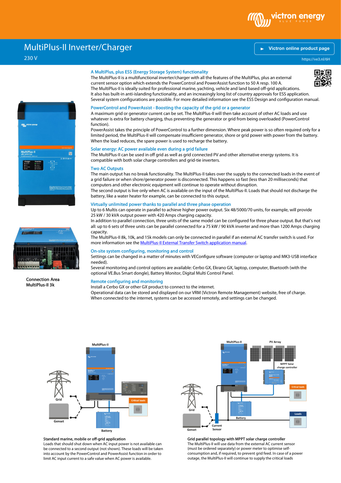 Victron MultiPlus-II 48 V 5 kVA