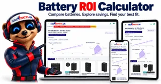 Battery storage ROI calculator