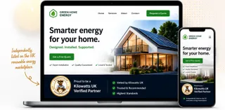 Kilowatts UK Verified Partner Website Example