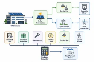 Commercial solar payback calculator in the UK
