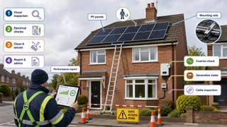 What Solar Servicing Actually Includes