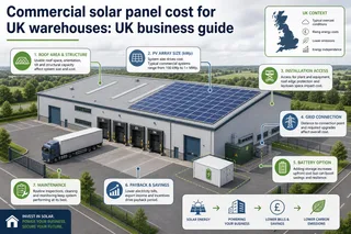 Commercial solar panel cost for UK warehouses: UK business