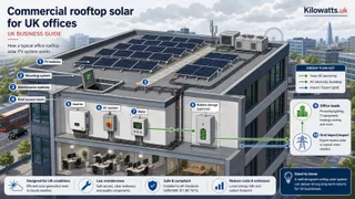 Commercial rooftop solar for UK offices: UK business guide