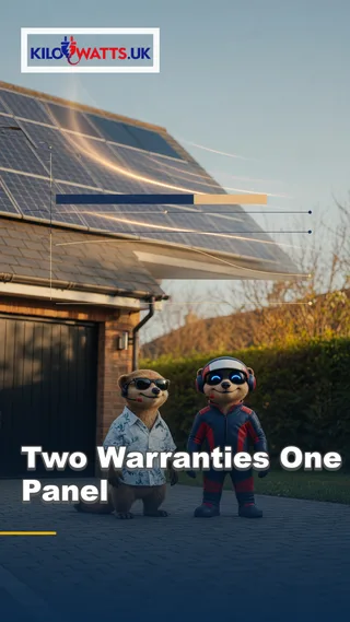 How the performance warranty works — the declining line and the floor