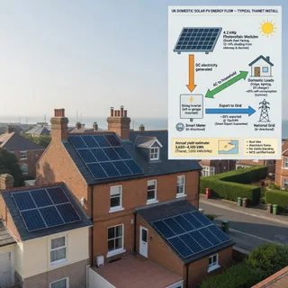 Solar panels in Thanet