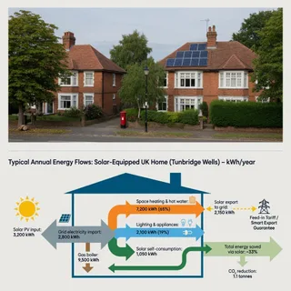Solar panel installation in Tunbridge Wells